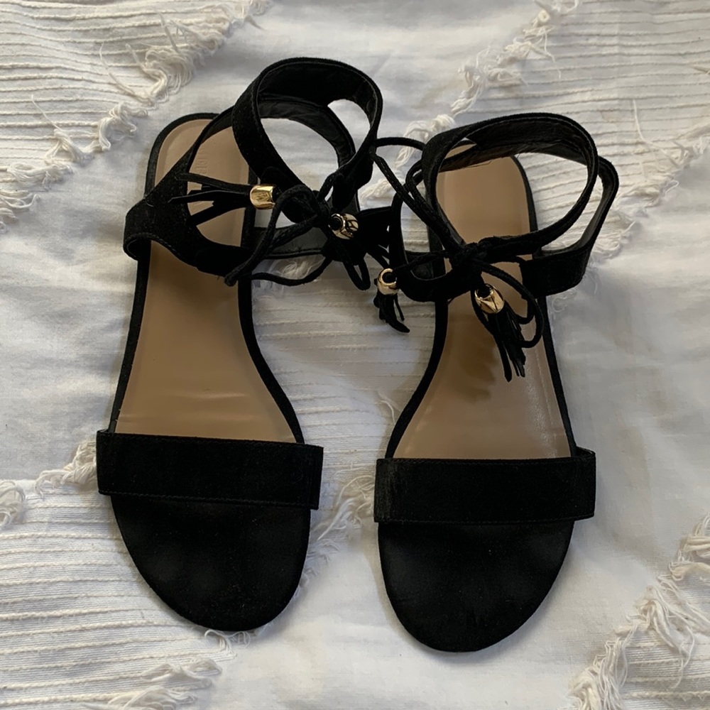 Black sandals